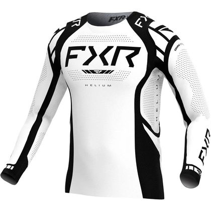 FXR HELIUM MX 25.7 2025 Kruisshirt - Wit / Zwart