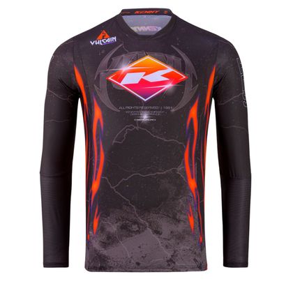 Maillot cross Kenny PERFORMANCE - VULCAIN 2027 - Noir / Orange Ref : KE3106 
