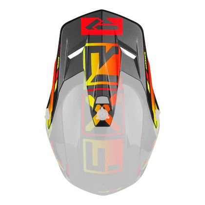 Visière TT FXR CLUTCH CX PRO MIPS 23 2026 - Rouge / Jaune