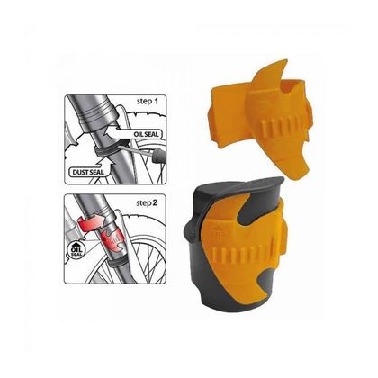 Guide joint spy de fourche Bike It 45/55 MM Universel - Orange