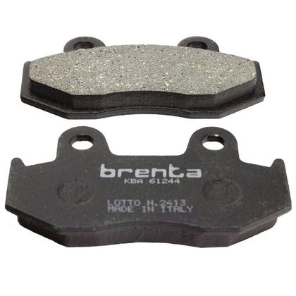 Plaquettes de freins Brenta organique avant/arrière (Spécial ABS selon modèle)