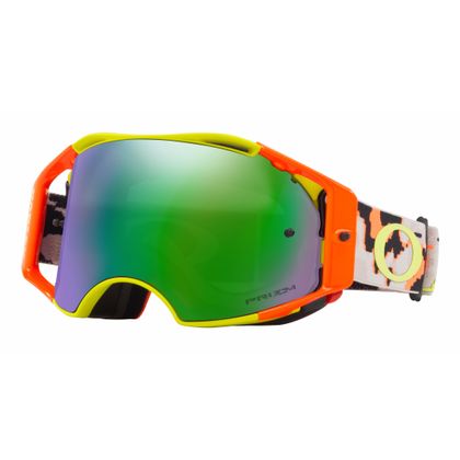 Oakley AIRBRAKE MX - THERMO camo army orange écran PRIZM iridium 2018 Cross goggles