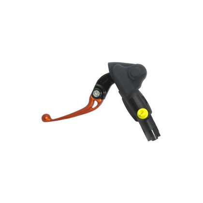 Accossato radial 10.5 mit integriertem Wassertank umklappbarer Hebel Hauptbremszylinder Universell - Schwarz / Orange