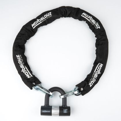 Motoblouz SECURE CHAIN + MINI U ART Antidiefstal Universeel - Zwart