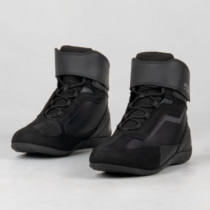 DXR RUGGER Motorrad-Sneaker - Schwarz / Grau