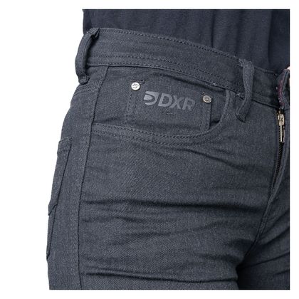 DXR JUNGLE Jean Moto - Slim - Zwart