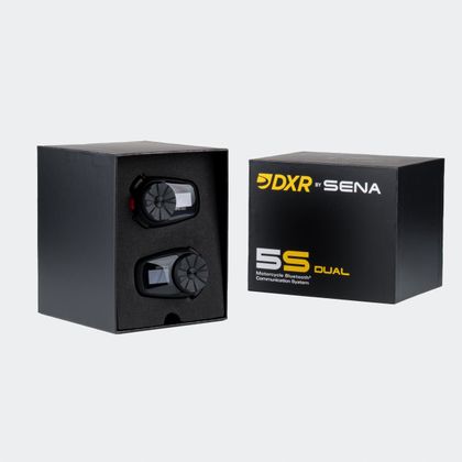 DXR BY SENA 5S - DUO Intercom - Schwarz