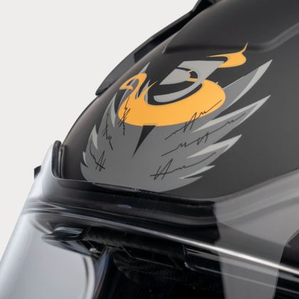 Casque intégral DXR EROS CALAVERA - Noir