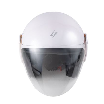 Cască jet Stormer SUN 2.0 SOLID - Alb