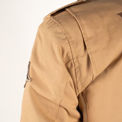 Casaco de motociclista Helstons VON DUTCH SECTION - Bege