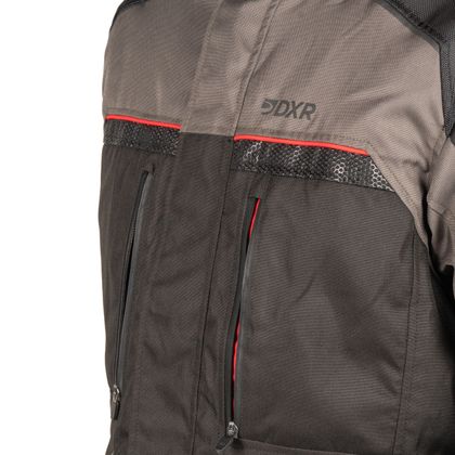 Veste Moto DXR ROADTRIP - Noir / Rouge