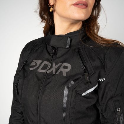 DXR JULIA Motorradjacke - Schwarz