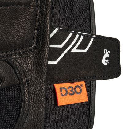 Luvas Furygan JET NEON D3O® - Preto / Branco