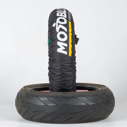 Couverture chauffante KOOROOM HEATGRIP AV+AR BOITIER+APPLICATION Universel - Noir