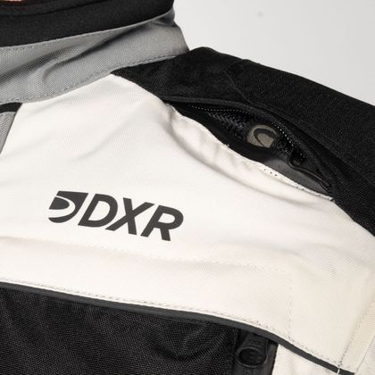 Veste Moto DXR CAIRO - Gris / Beige