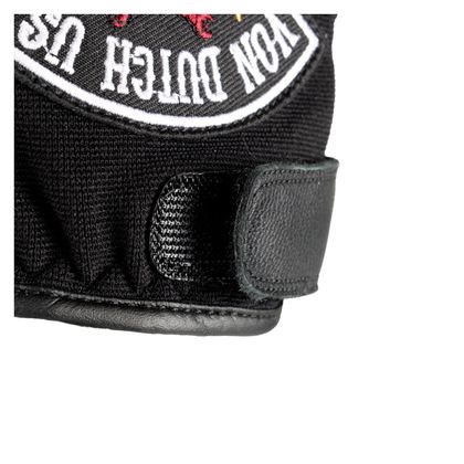 Gants Helstons VON DUTCH KEY - Noir / Blanc
