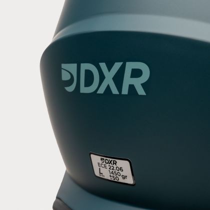 Casque cross DXR ARGESS ABYSS 2026 - Bleu