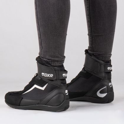 Ténis de Moto DXR RUGGA - Preto / Branco