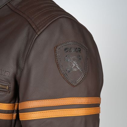 DXR LEGEND Motorbike Jacket - Brown