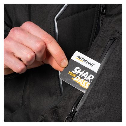 DXR STORM Motorbike Jacket - Black