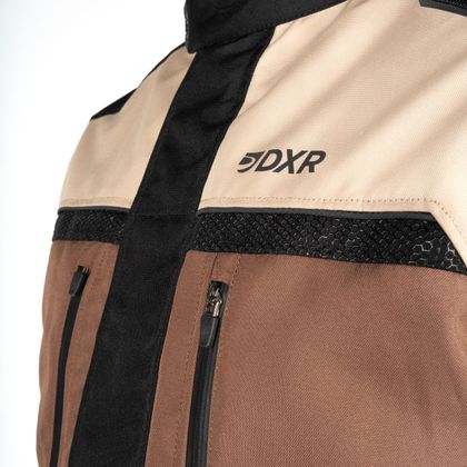 DXR ROADTRIP Motorweste - Schwarz / Beige