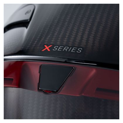 Casque intégral Nolan X-804 RS - ULTRA CARBON - IRIDO DARK - Noir / Rouge