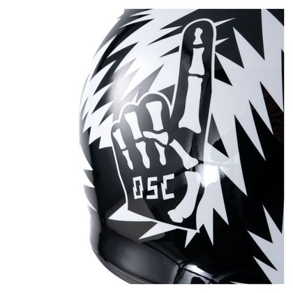 Casque intégral Shoei GLAMSTER 06 - NEIGHBORHOOD x DEATH SPRAY CUSTOM - Noir / Blanc