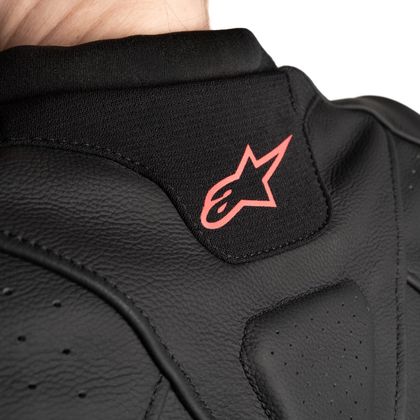 Blouson Moto Alpinestars STELLA GP PLUS V4 - Noir / Rose