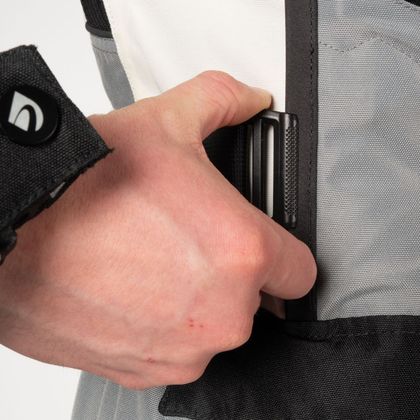 Veste Moto DXR CAIRO - Gris / Beige