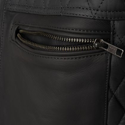 Blouson Moto DXR BLACKSMITH - Noir