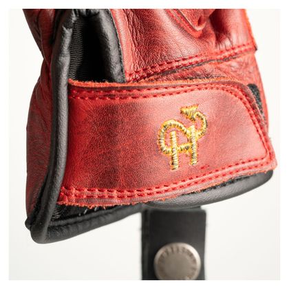 Gants Helstons HOLY GIRL - Rouge / Noir