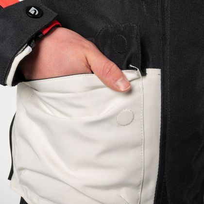 DXR CAIRO Motorvest - Beige / Rood