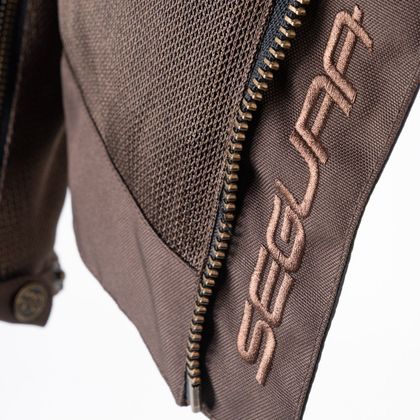 Blouson Moto Segura LADY OSKAR - Marron