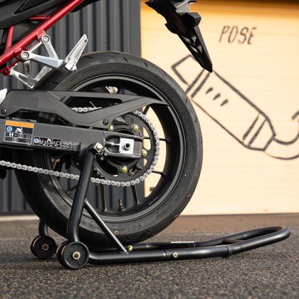 Béquille KOOROOM Arrière avec support en caoutchouc Universel