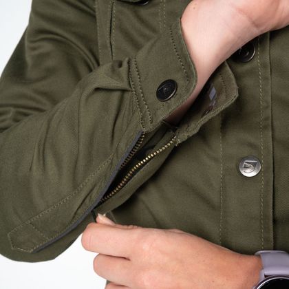 DXR EDLER LADY Motorrad-Überhemd - Grün