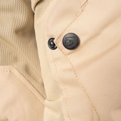Blouson Moto DXR R'STROKE - Jaune / Beige
