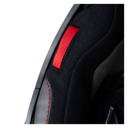 Casque intégral Nolan X-804 RS - ULTRA CARBON - IRIDO DARK - Noir / Rouge
