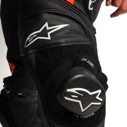 Alpinestars GP FORCE CHASER - 1 STUK Motorpak - Zwart / Rood