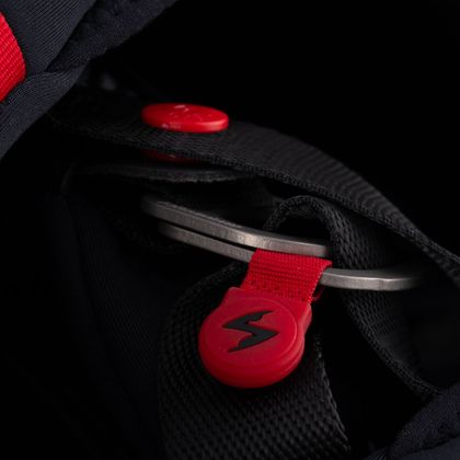Casque intégral Scorpion Exo EXO R1 EVO CARBON AIR - RUNNER - Noir / Rouge
