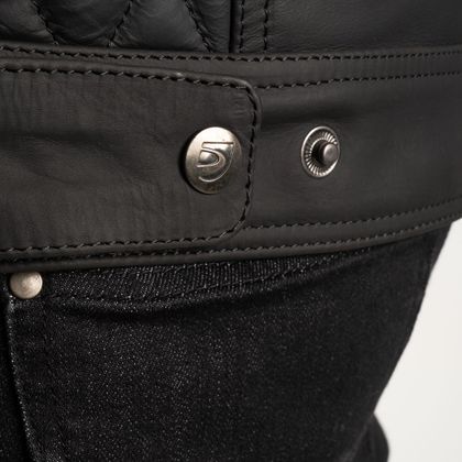 Blouson Moto DXR BLACKSMITH - Noir