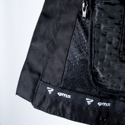 GMS KASAI WATERPROOF Motorcykeljakke - Sort. / Blå