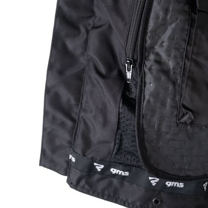 GMS KASAI WATERPROOF Motorbike Jacket - Black / White