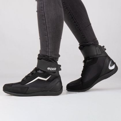 Ténis de Moto DXR RUGGA - Preto / Branco