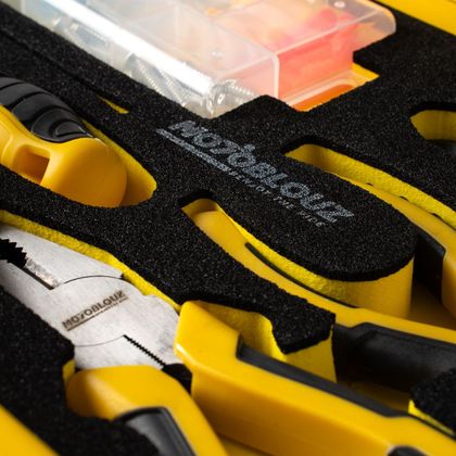 Motoblouz UNIVERSAL EQUIPPED Toolbox - Black