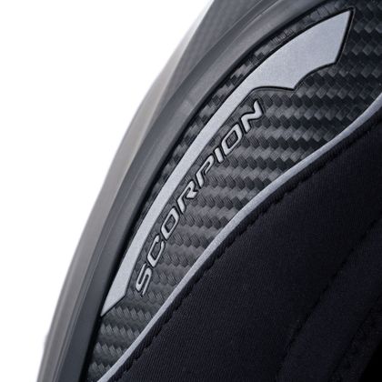 Scorpion Exo EXO-R1 EVO CARBON LUCHT MASSIEF Integraalhelm - Zwart