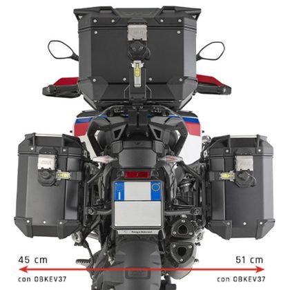 Givi PL ONE FIT MONOKEY Nokzijde Koffersteun