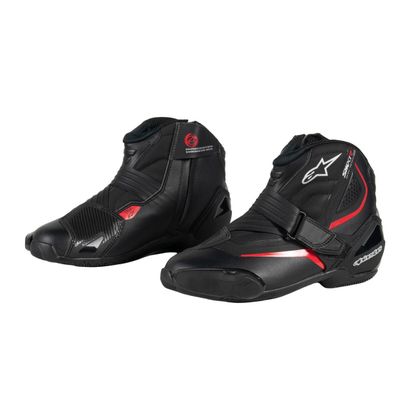 Alpinestars SMX-1 R V2 Halvstøvler - Sort. / Rød