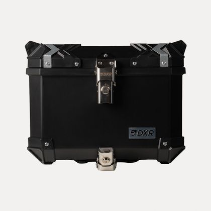 Top case DXR LANE 45L ABS S PLATINOU - Černá