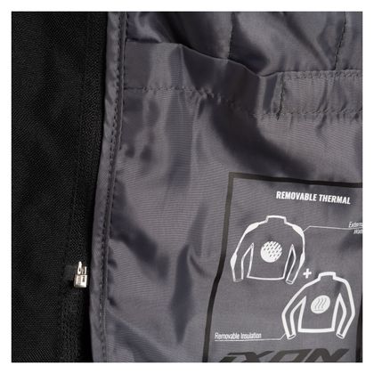Blusão de Moto Ixon PRODIGY LADY - Preto / Rosa