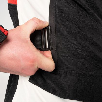 DXR CAIRO Motorvest - Beige / Rood